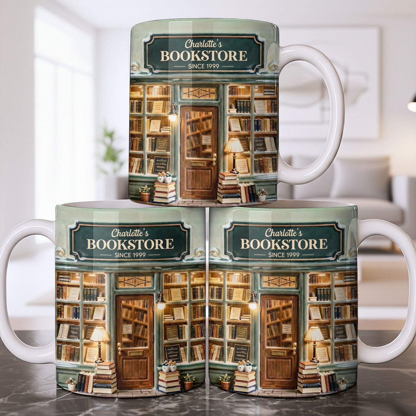 My Bookstore Since, Cozy Bookshelf Design