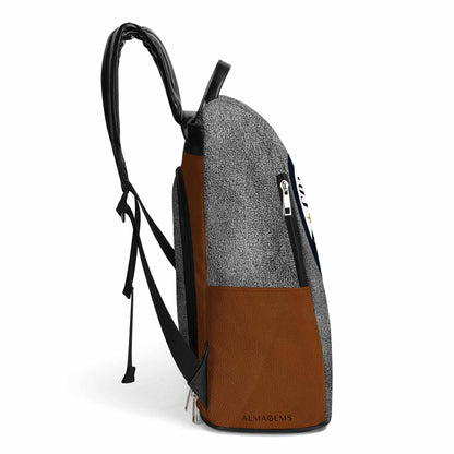 If You Want To Lift - Personalized Leather BackPack - BP_FN14