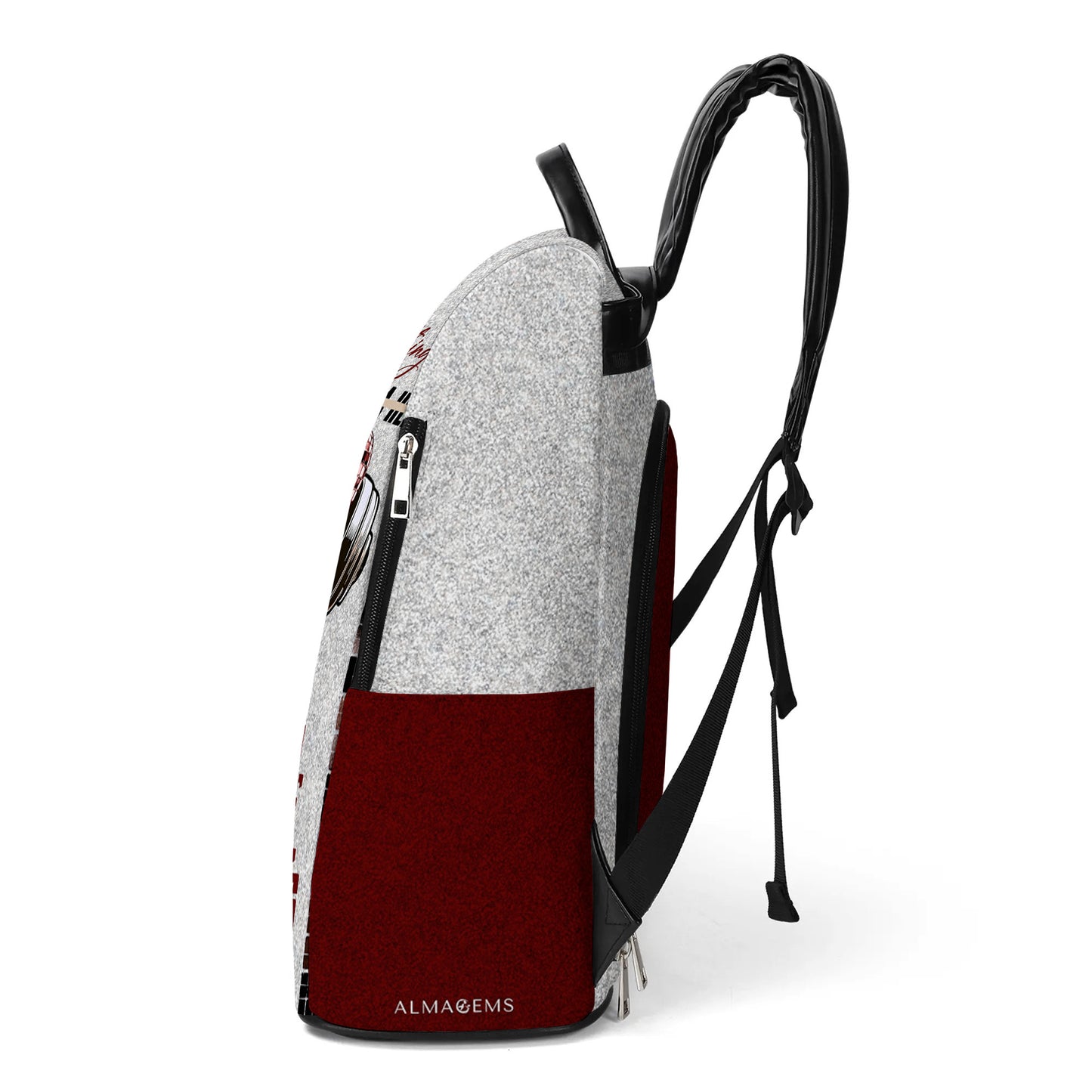 Nothing Breaks Like A Heart - Personalized Leather BackPack - BP_FN21