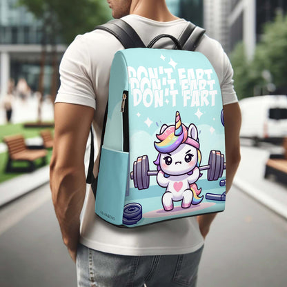 Don't Fart - Personalized Leather BackPack - BP_FN24