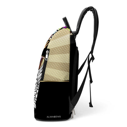 Soy - Personalized Leather BackPack - BP_MX08