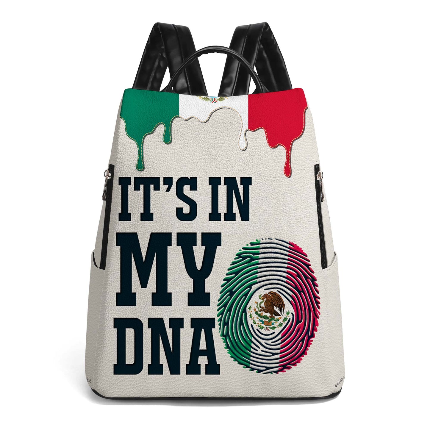 It's In My DNA - Personalized Leather BackPack - BP_MX11