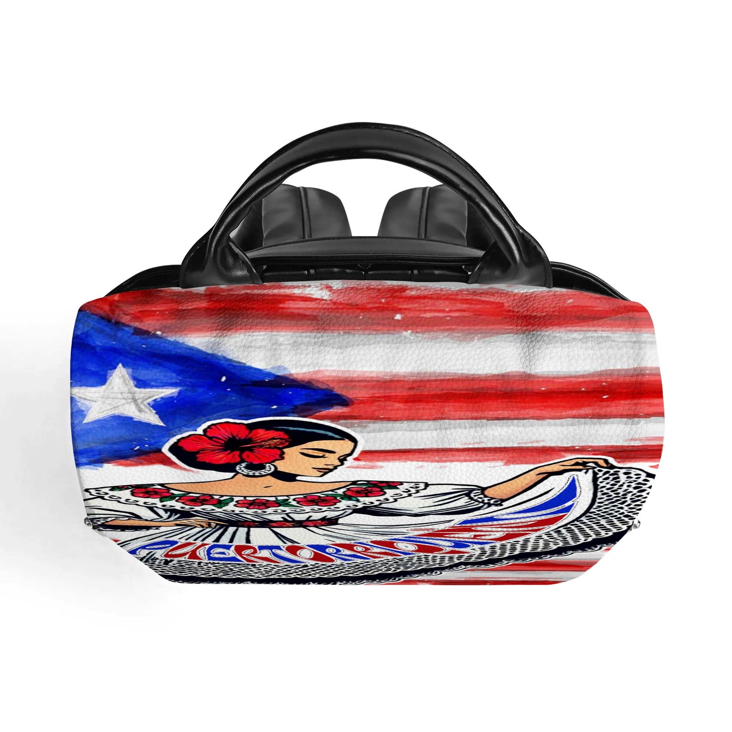 Puertorriqueña - Personalized Leather BackPack - BP_MX18