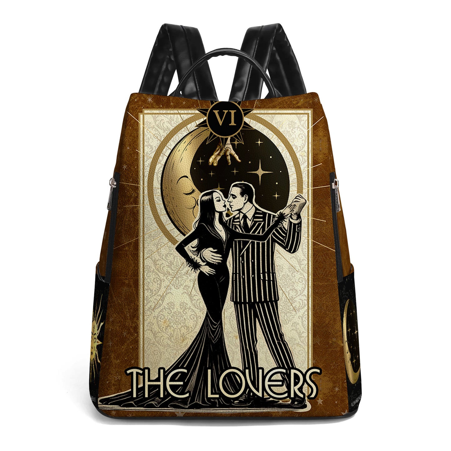 Los amantes - Mochila de cuero personalizada - CP001_BP