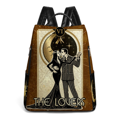 The Lovers - Personalized Custom Leather BackPack - CP001_BP