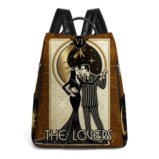 The Lovers - Personalized Custom Leather BackPack - CP001_BP