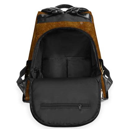 The Lovers - Personalized Custom Leather BackPack - CP001_BP