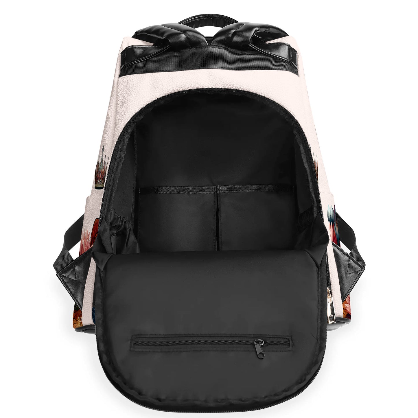 Crown - Personalized Leather BackPack - BP_Q02