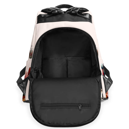 Crown - Personalized Leather BackPack - BP_Q02