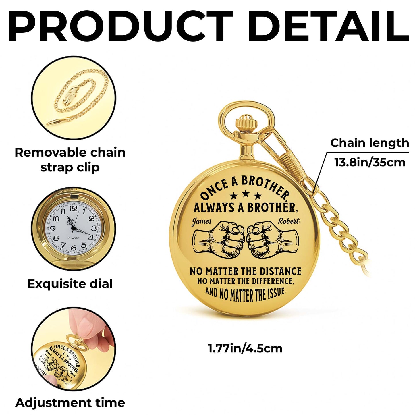 Once A Brother Always A Brother With Fist Bump Graphic