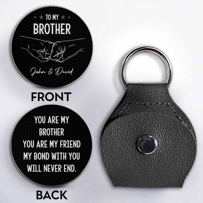 To My Brother Bond And Friendship Deer Antlers Design