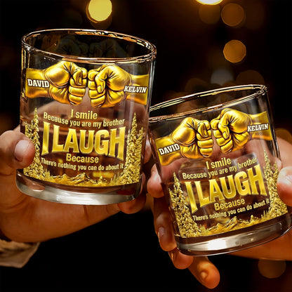 I Smile Because You Are My Brother, Fists And Wheat Design