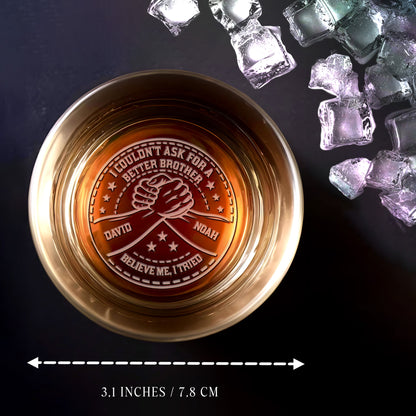 Couldn't Ask for a Better Brother Handshake Design