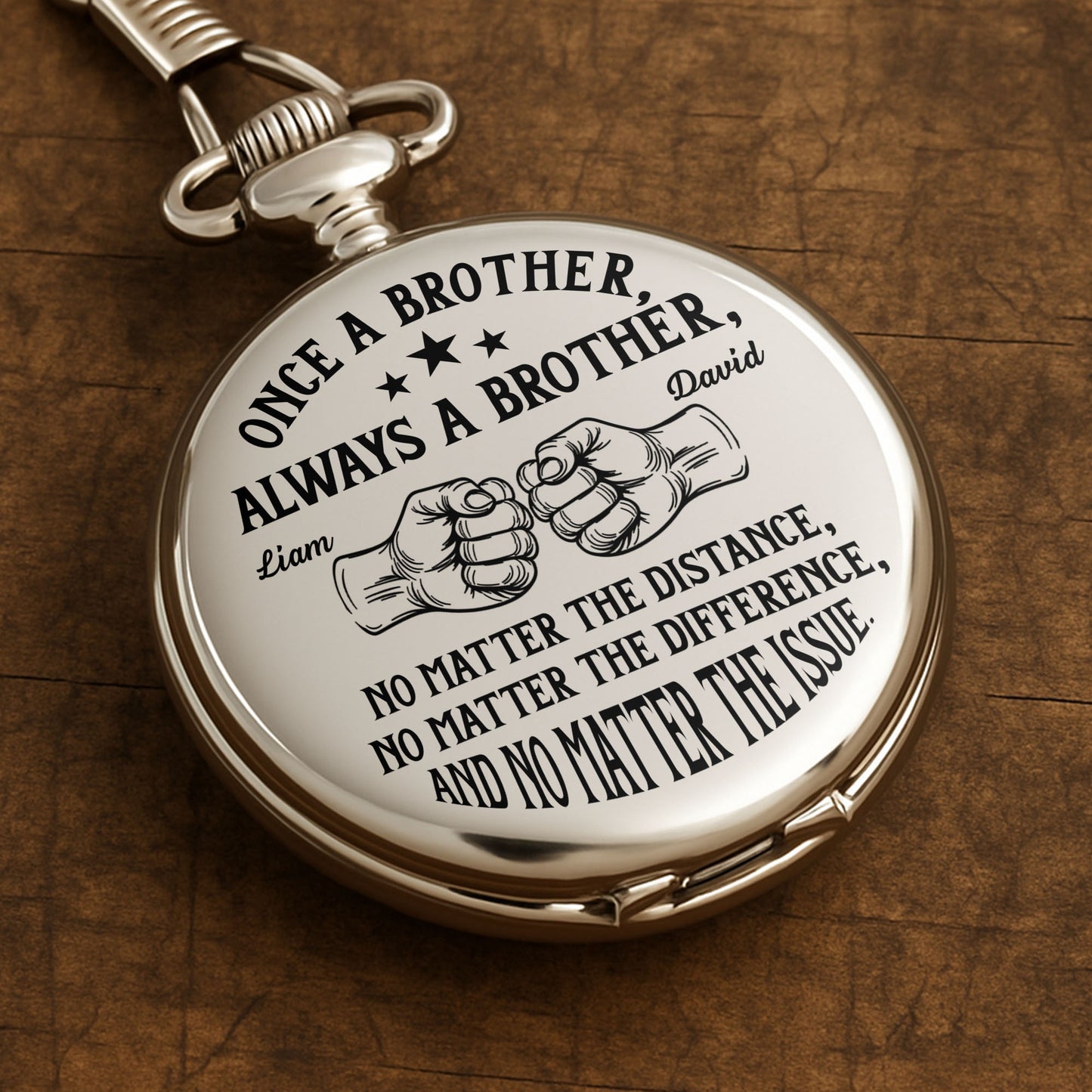 Once A Brother Always A Brother Fist Bump Stars