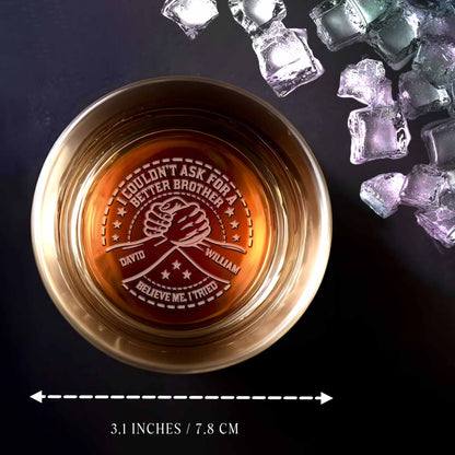 I Couldn't Ask for a Better Brother Handshake Design