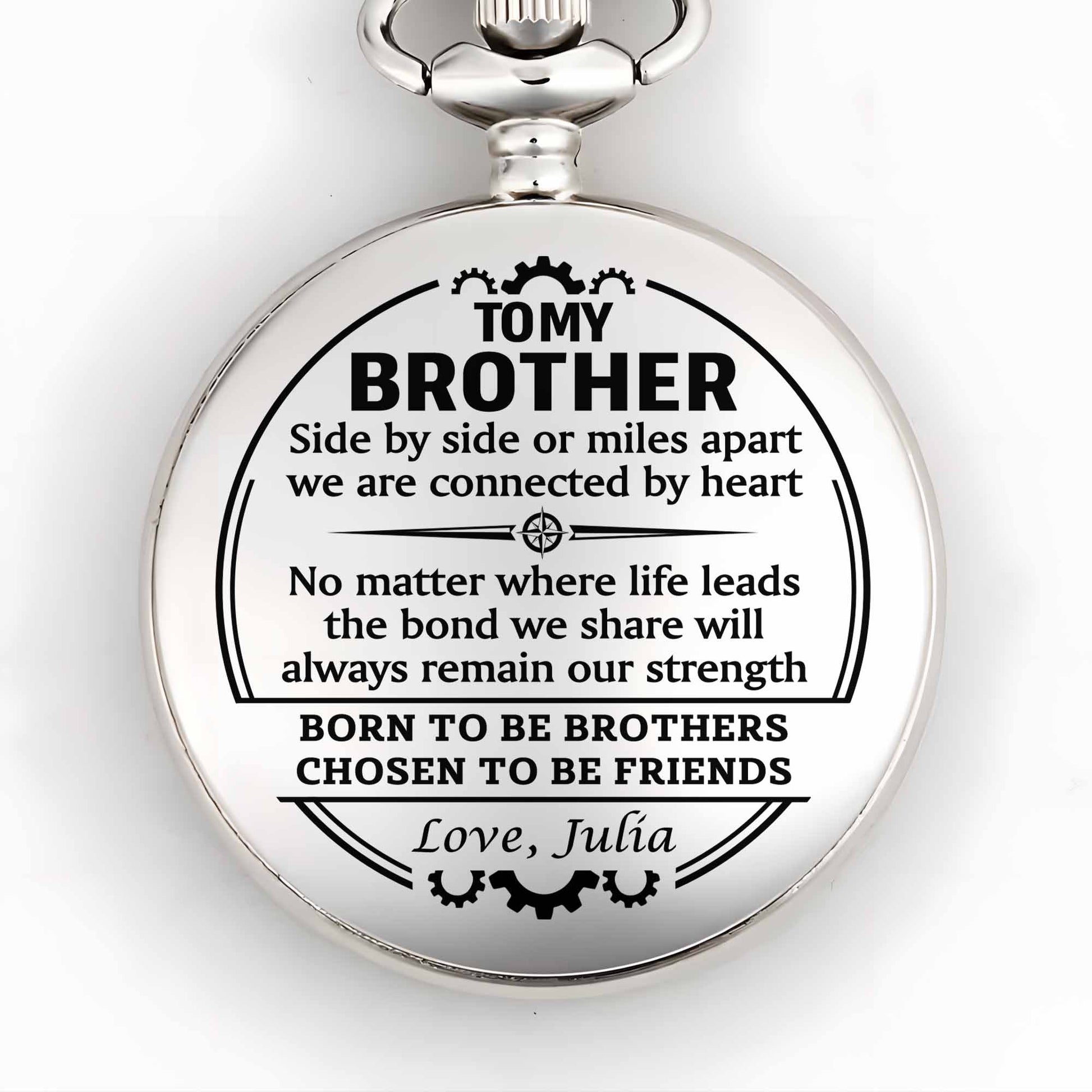 To My Brother, Side By Side Or Miles Apart