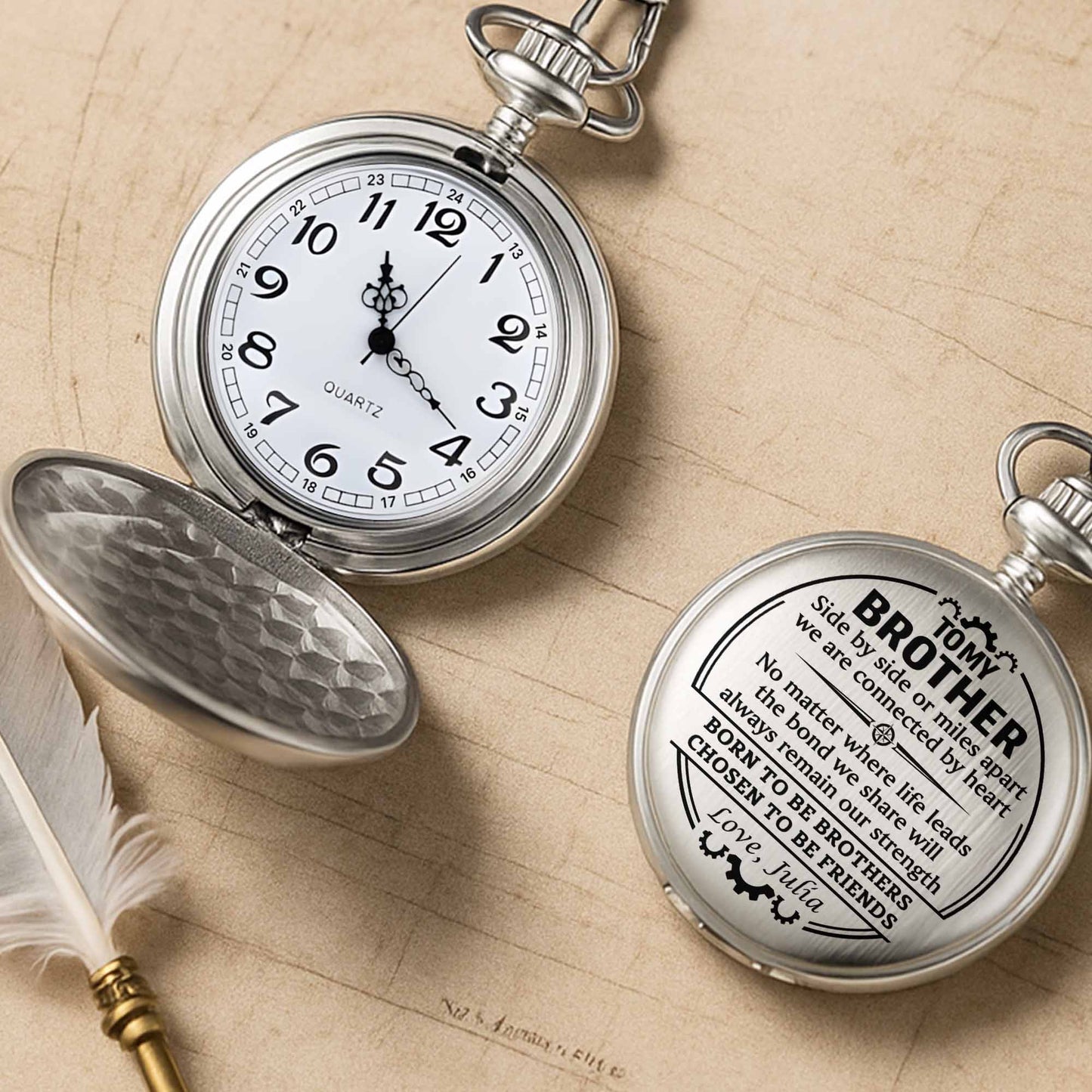 To My Brother, Side By Side Or Miles Apart