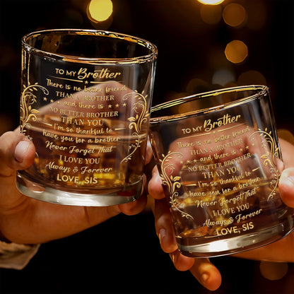 To My Brother No Better Friend Monogram Initial And Stars