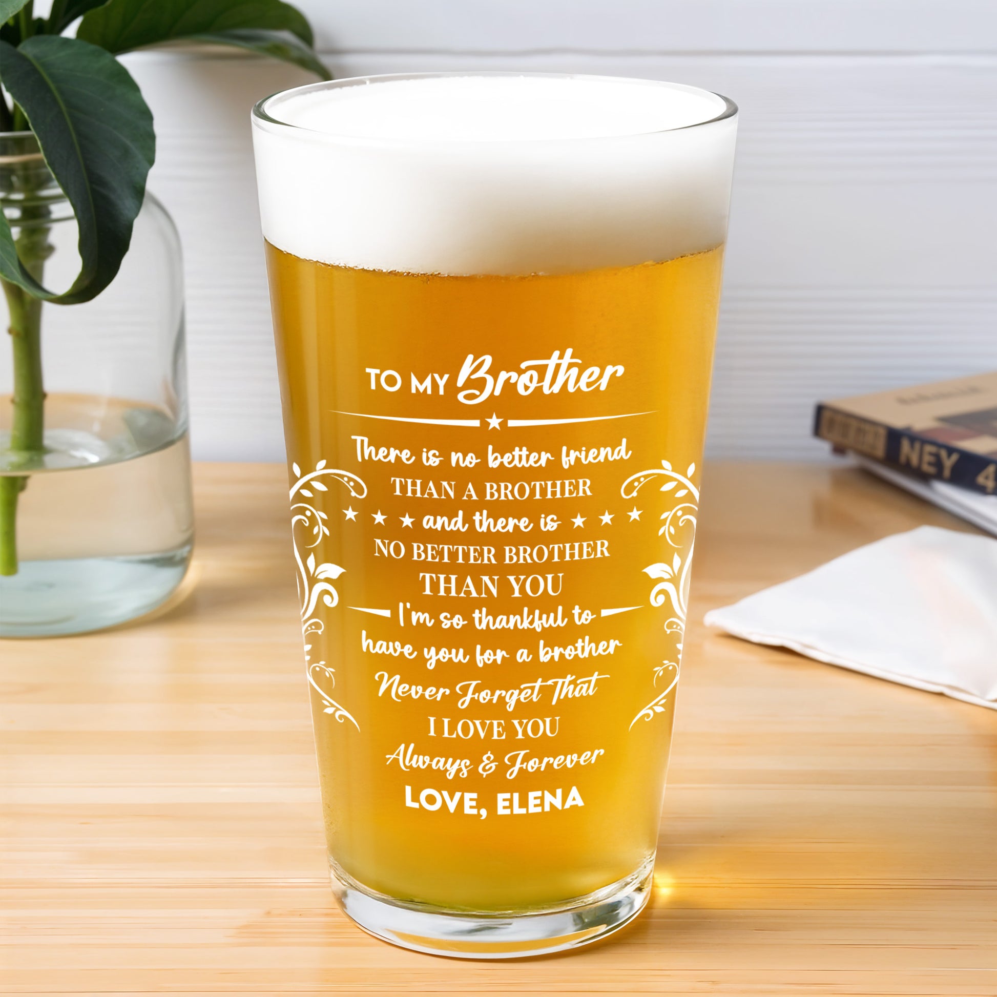 No Better Brother Than You, Stars And Floral Patterns