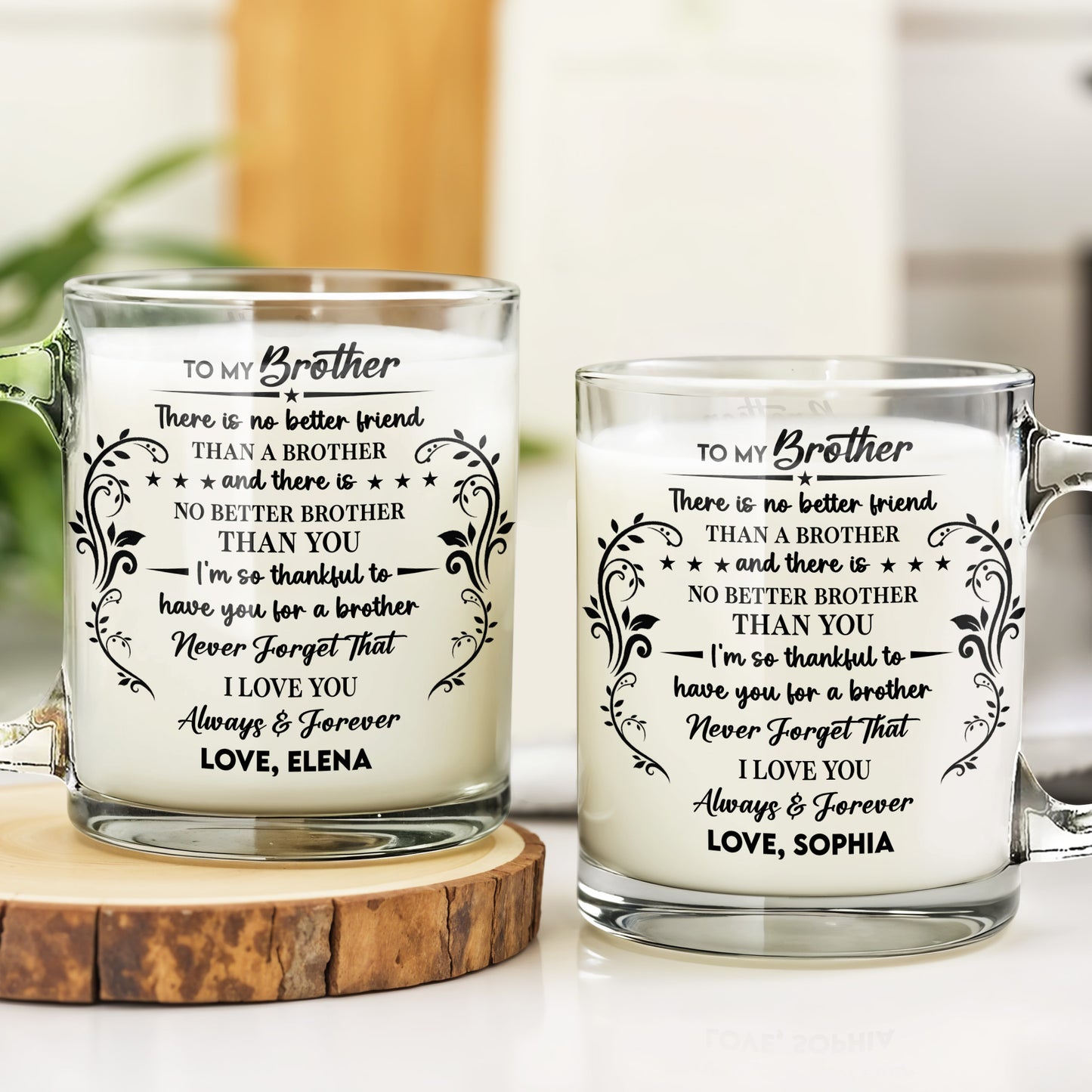 To My Brother, No Better Friend, Floral Designs