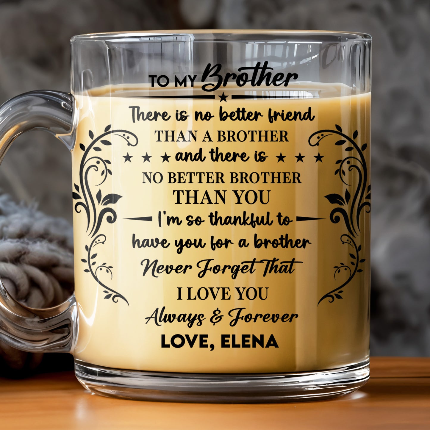 To My Brother, No Better Friend, Floral Designs