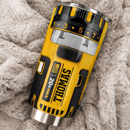 Perfect Gift For Handyman Featuring Tools And Drill Design