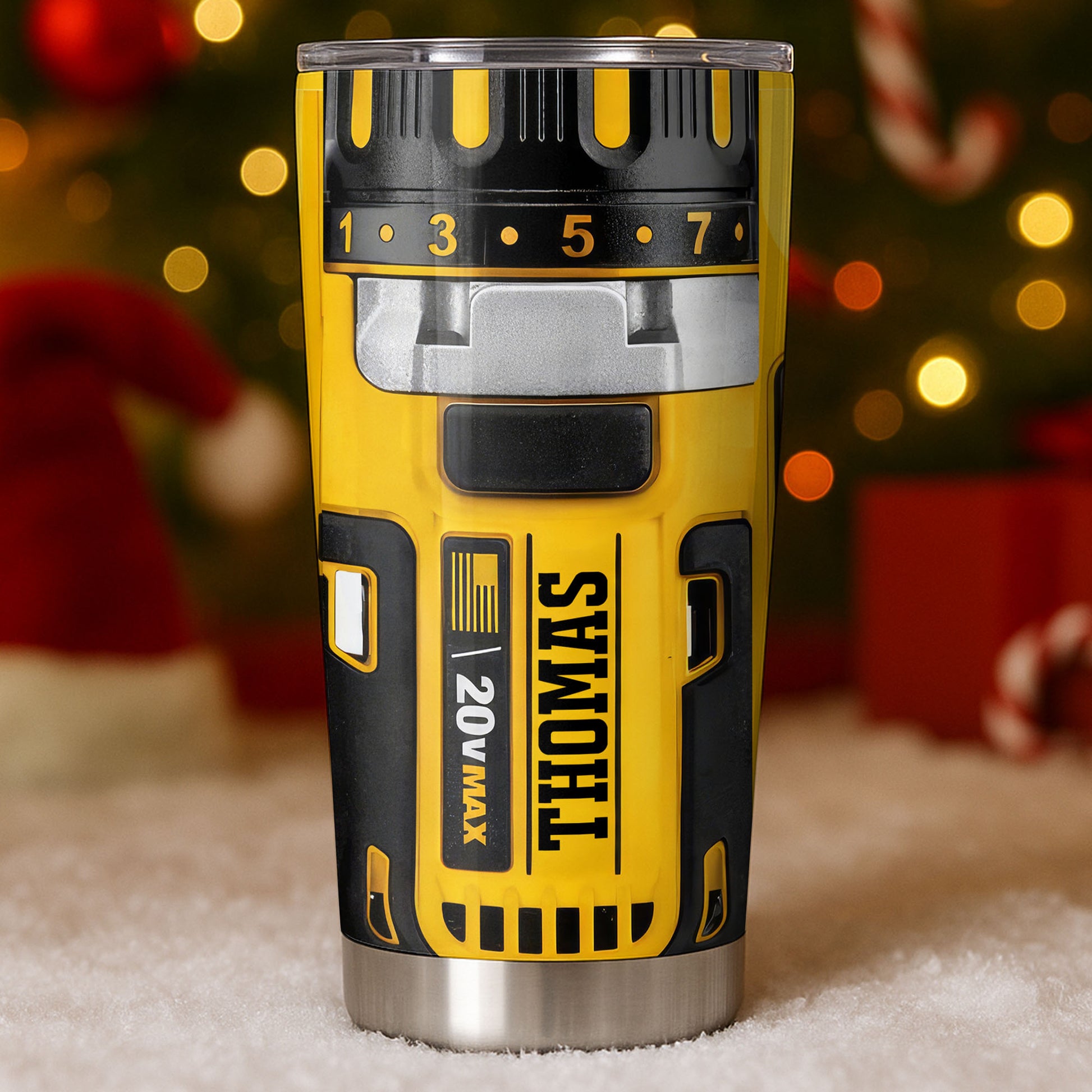 Perfect Gift For Handyman Featuring Tools And Drill Design