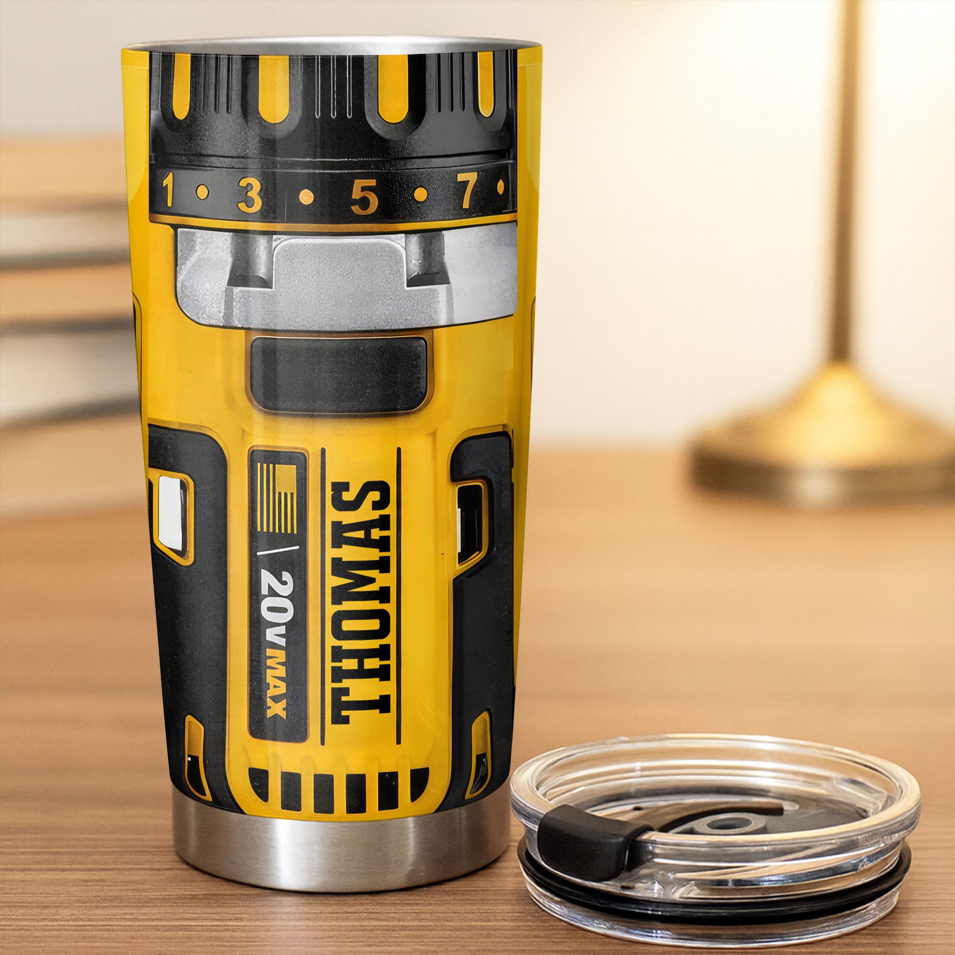 Perfect Gift For Handyman Featuring Tools And Drill Design