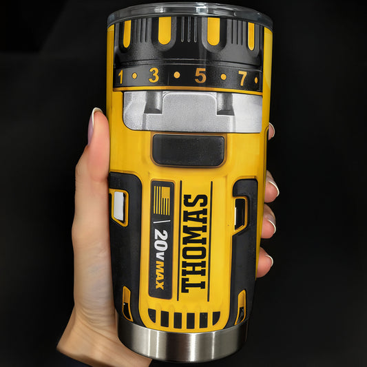 Perfect Gift For Handyman Featuring Tools And Drill Design
