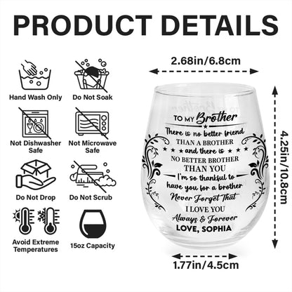 No Better Friend Than A Brother, Floral Designs