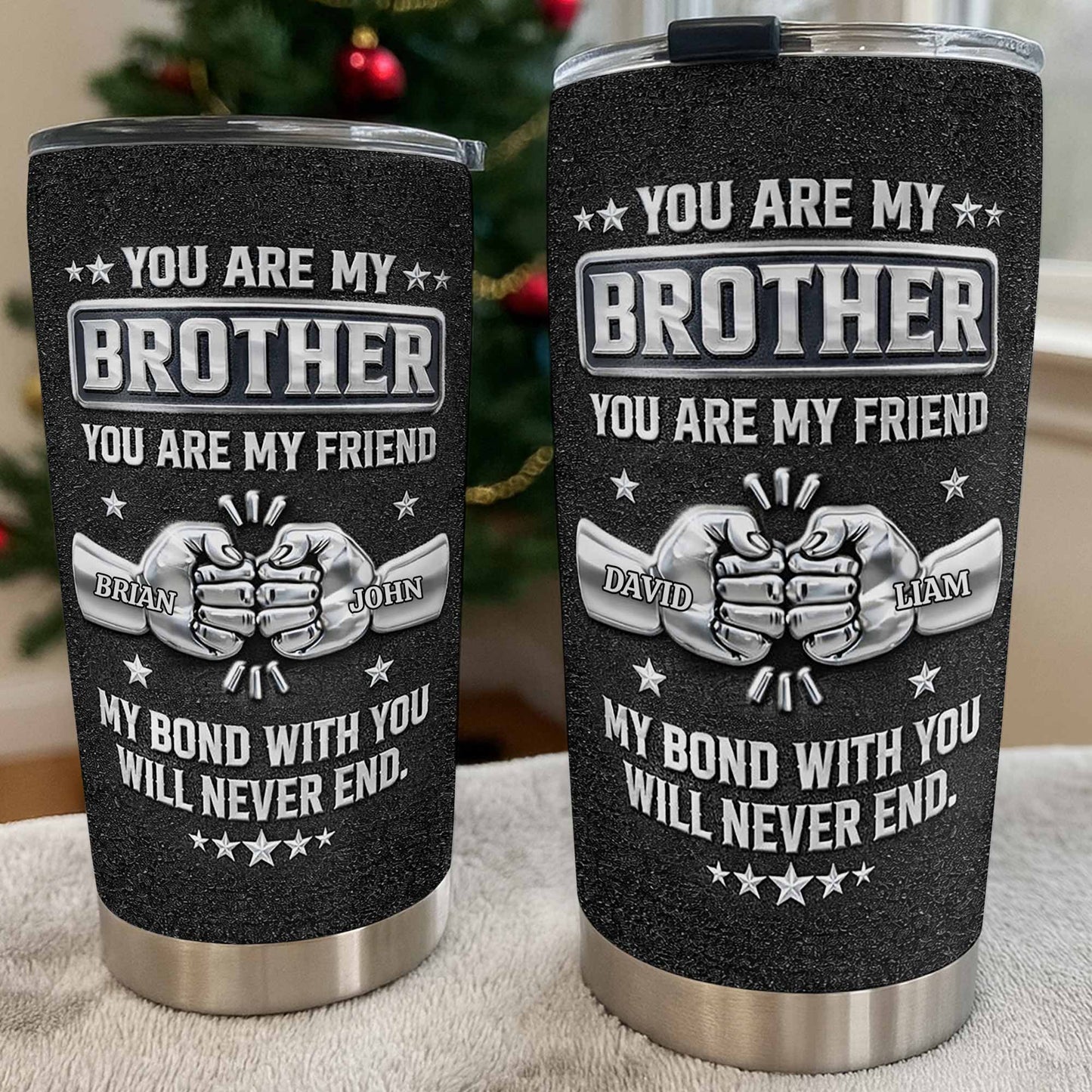 You Are My Brother, My Bond With You Will Never End, Handshake Design