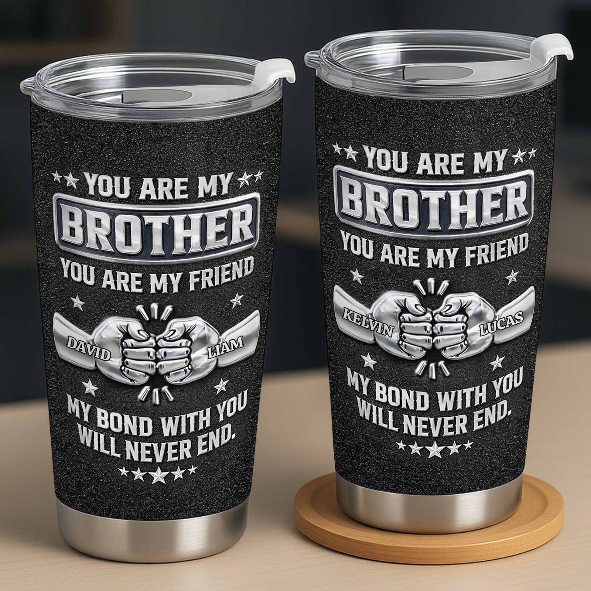 You Are My Brother, My Bond With You Will Never End, Handshake Design