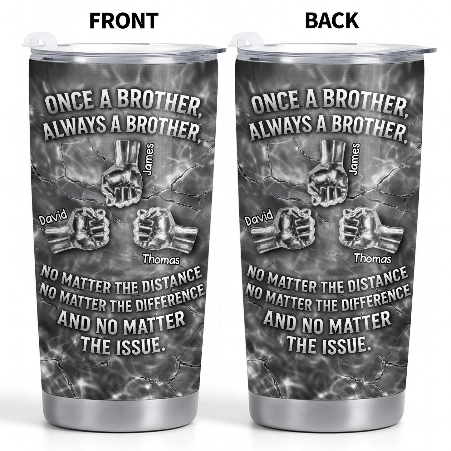 Once A Brother Always A Brother With Handshake Design