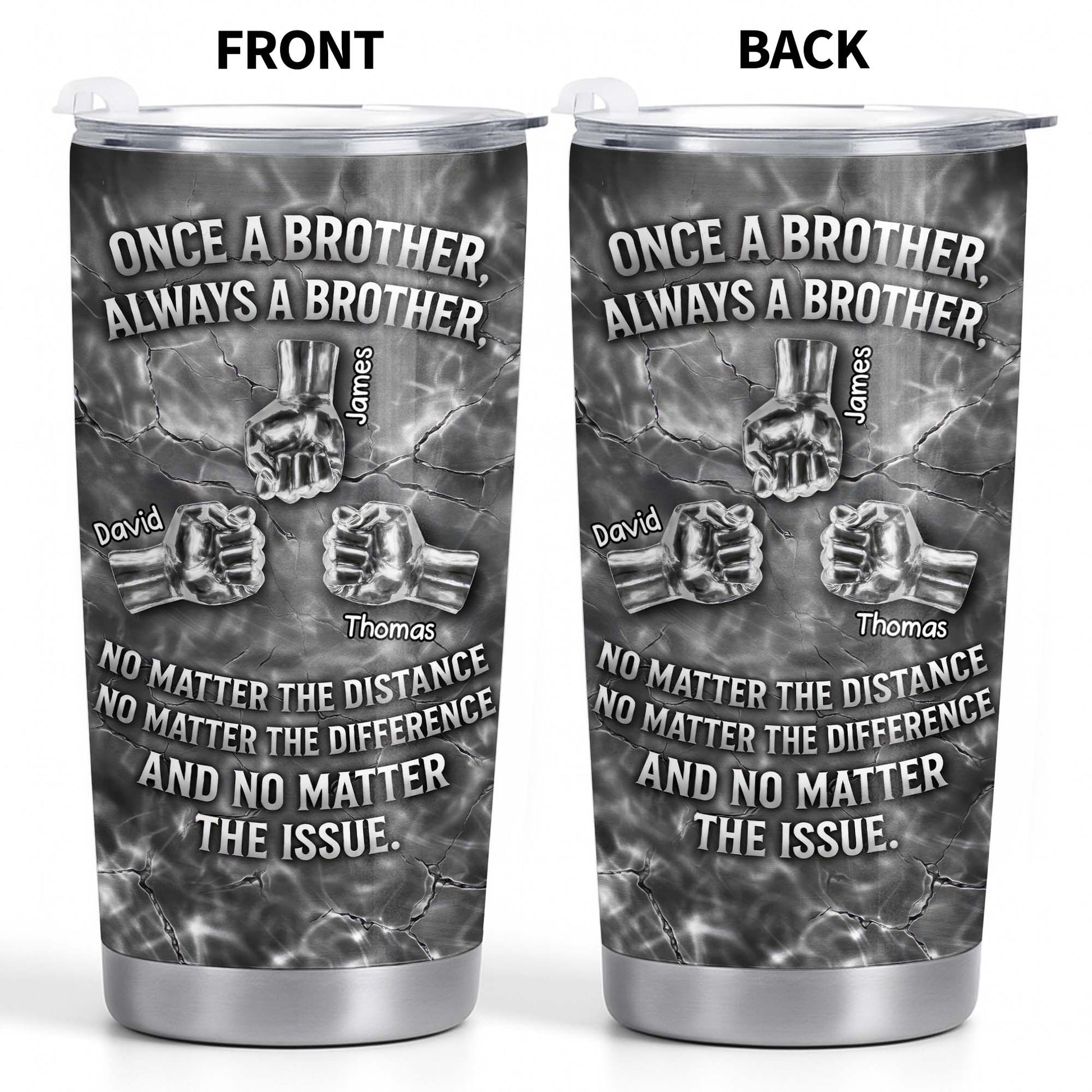 Once A Brother Always A Brother With Handshake Design