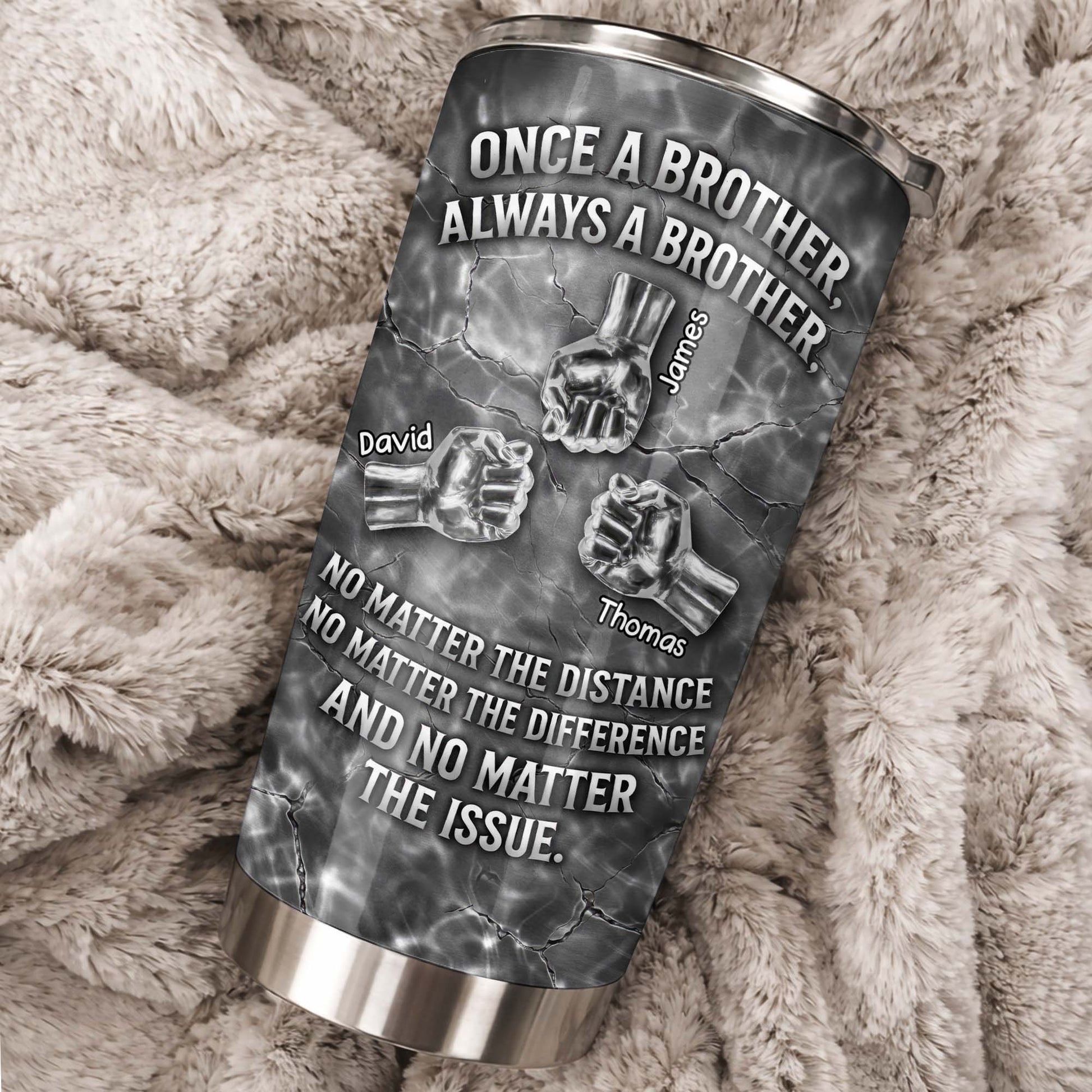 Once A Brother Always A Brother With Handshake Design