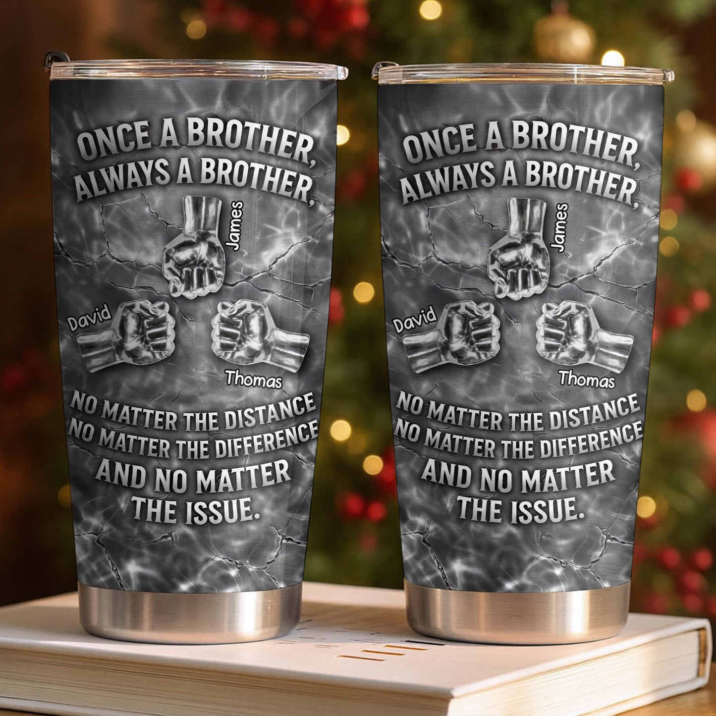 Once A Brother Always A Brother With Handshake Design