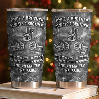 Once A Brother Always A Brother With Handshake Design