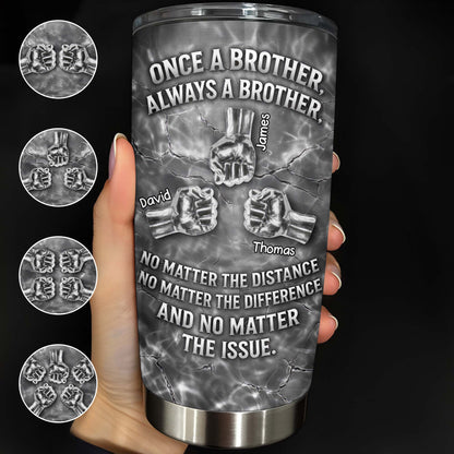 Once A Brother Always A Brother With Handshake Design