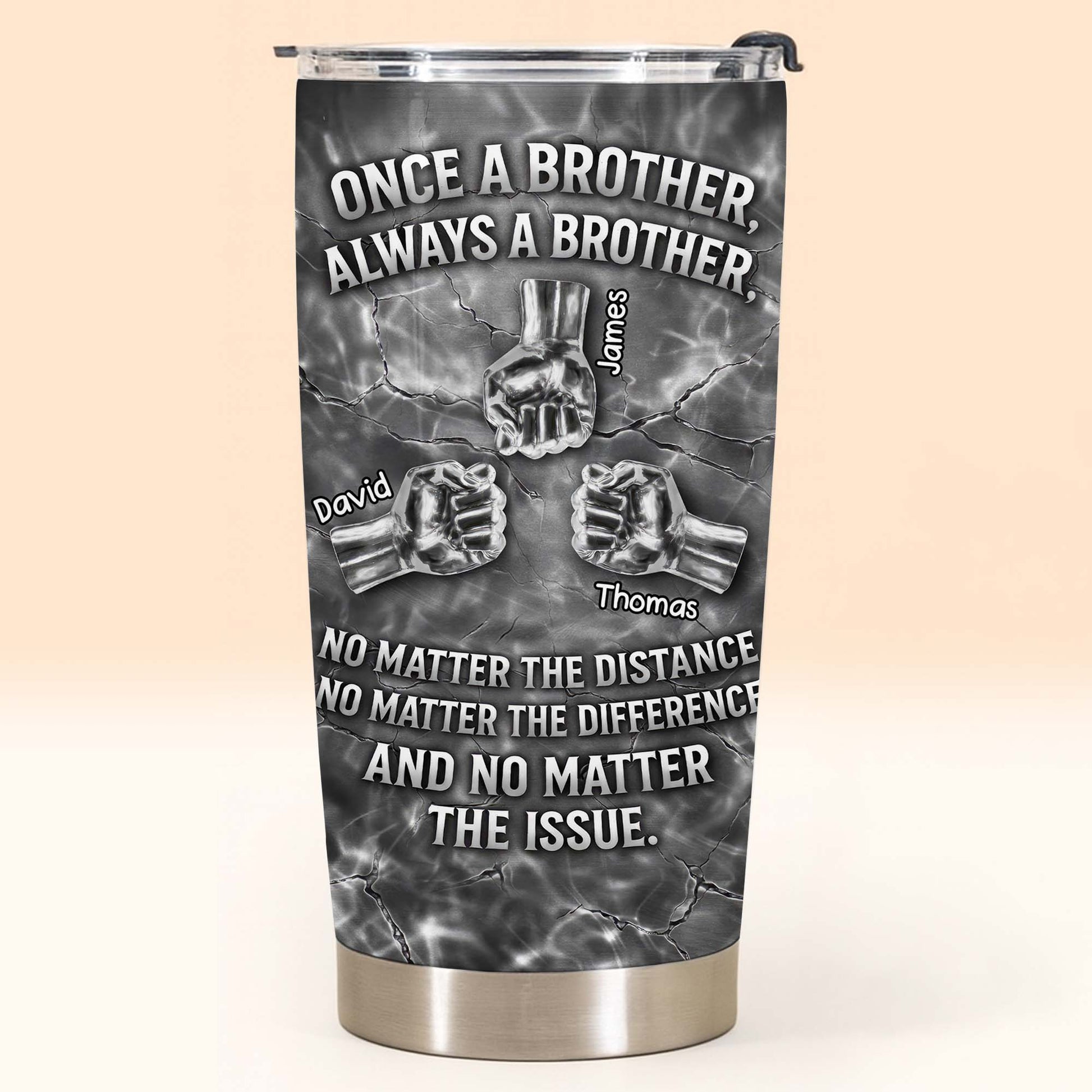 Once A Brother Always A Brother With Handshake Design