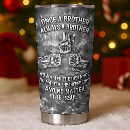 Once A Brother Always A Brother With Handshake Design