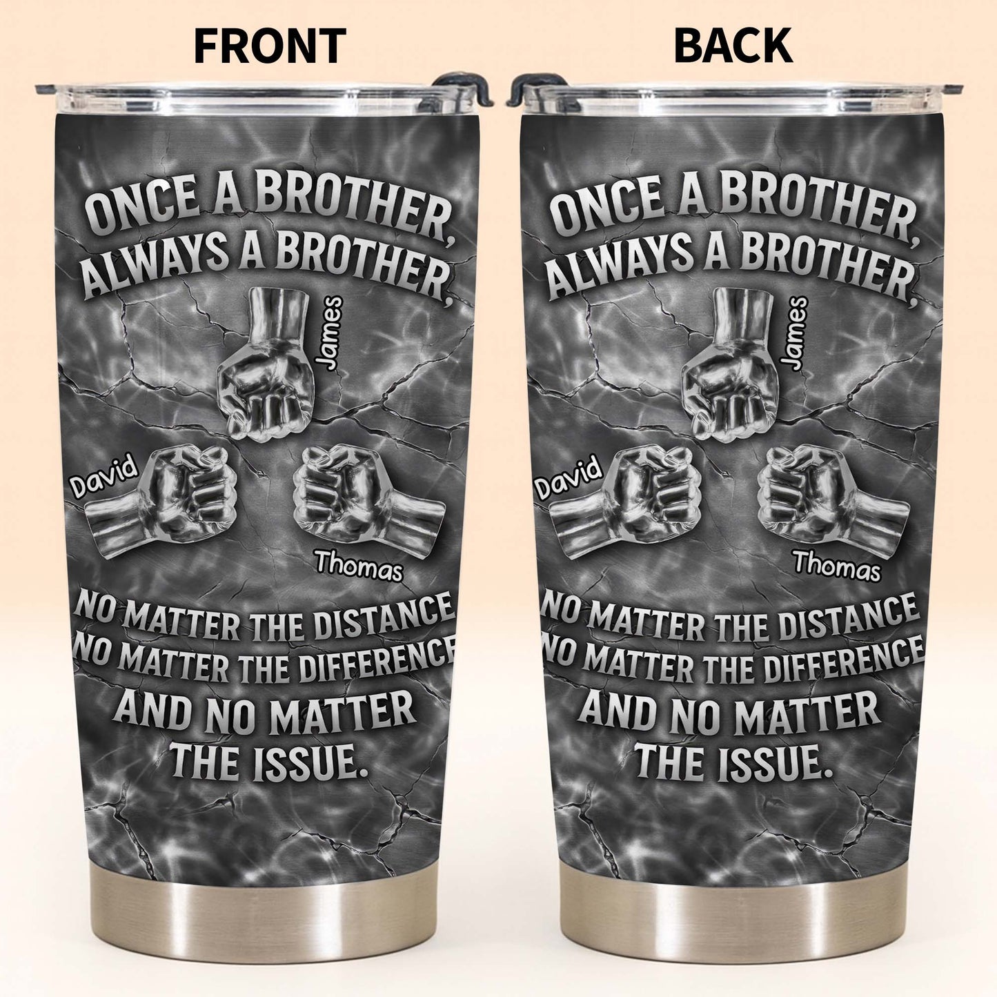 Once A Brother Always A Brother With Handshake Design