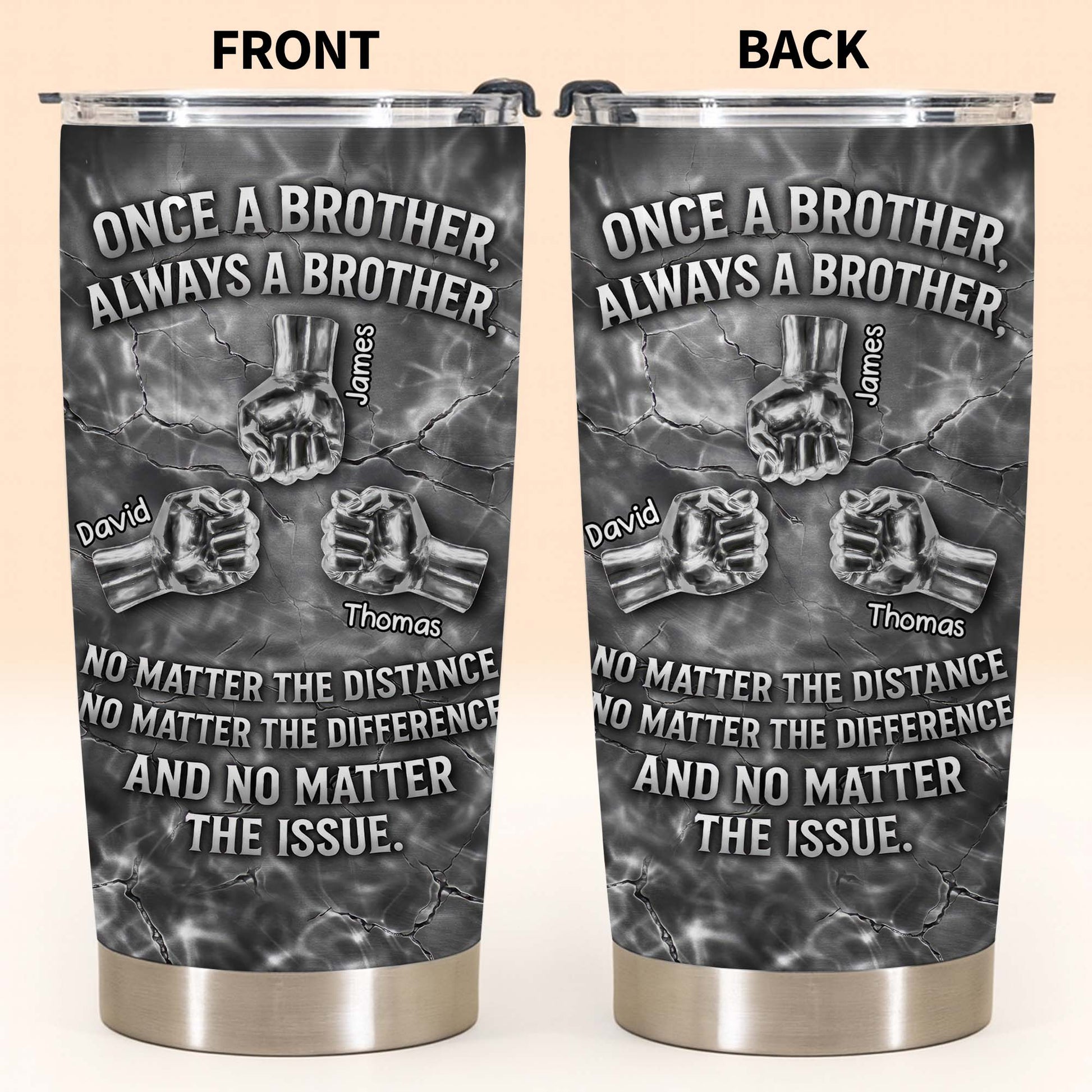 Once A Brother Always A Brother With Handshake Design