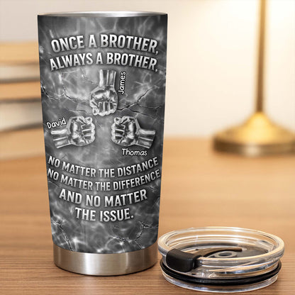 Once A Brother Always A Brother With Handshake Design