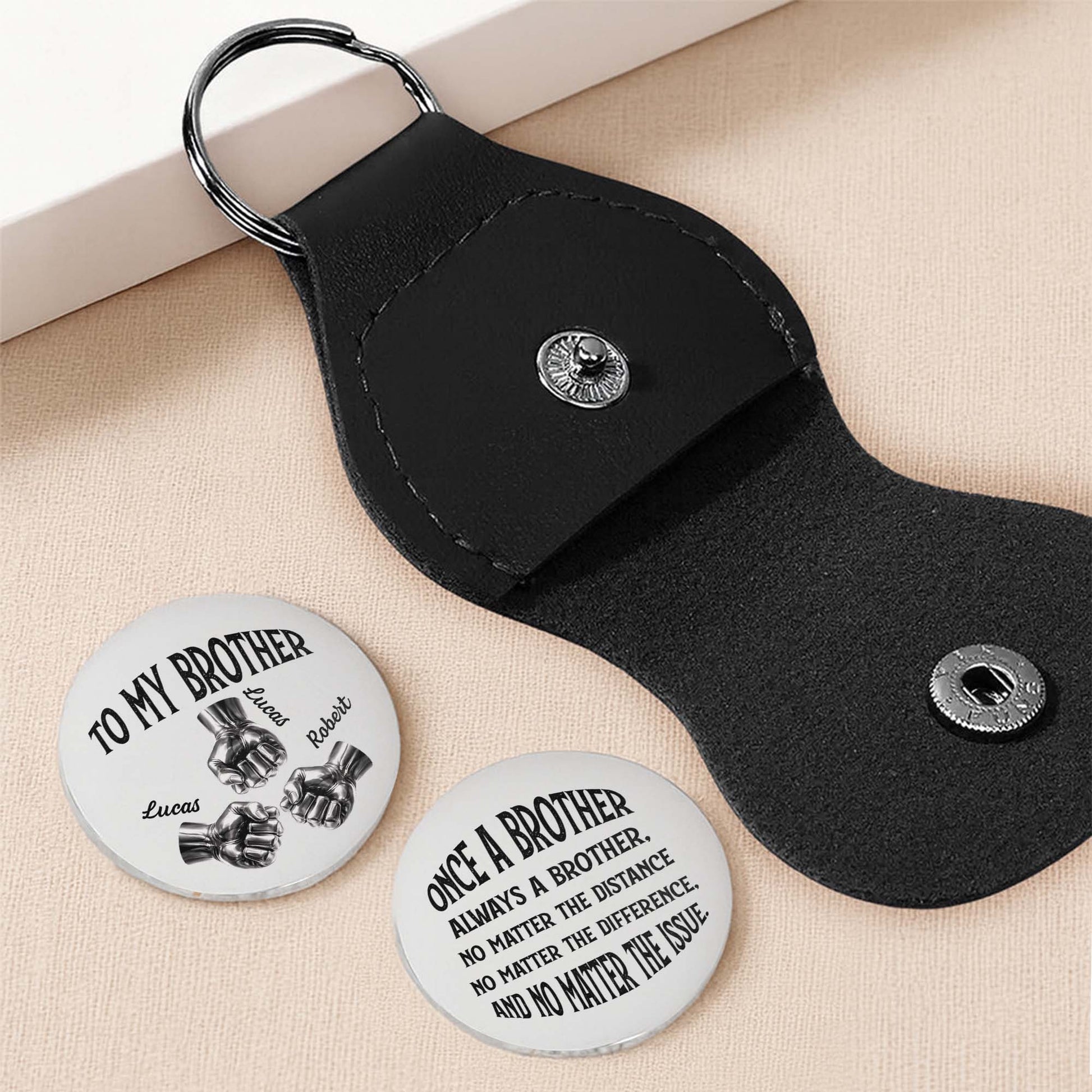 To My Brother, Once A Brother, Always A Brother, Handshake Design