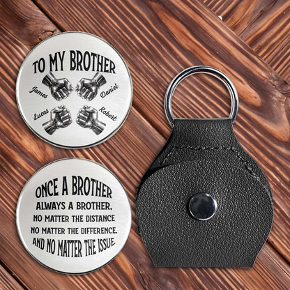 To My Brother, Once A Brother, Always A Brother, Handshake Design