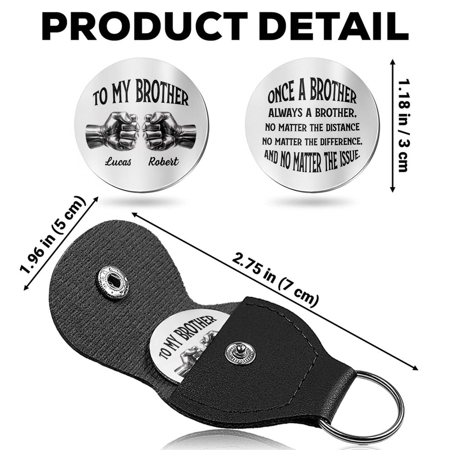 To My Brother, Once A Brother, Always A Brother, Handshake Design