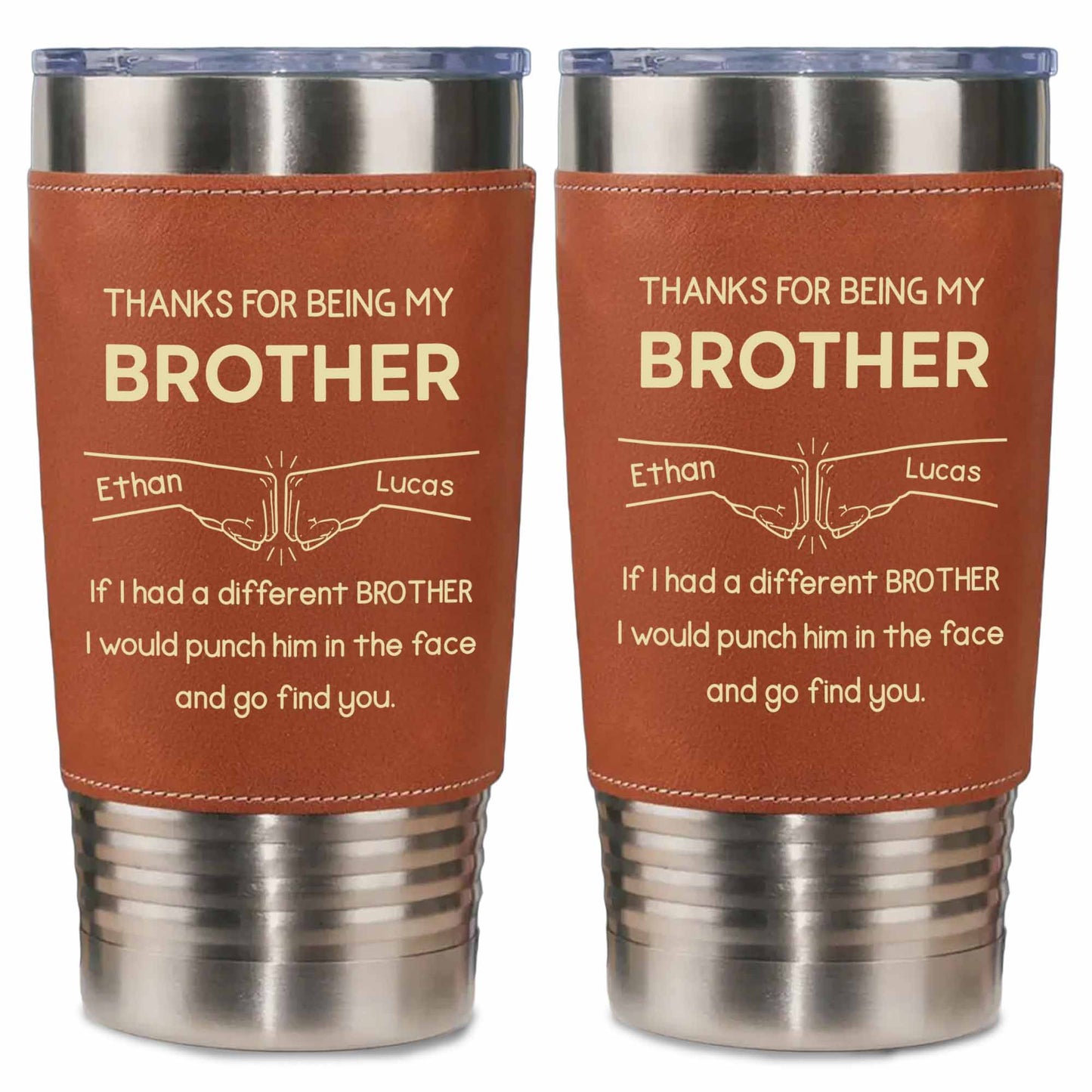 Thanks For Being My Brother, Hands Shaking