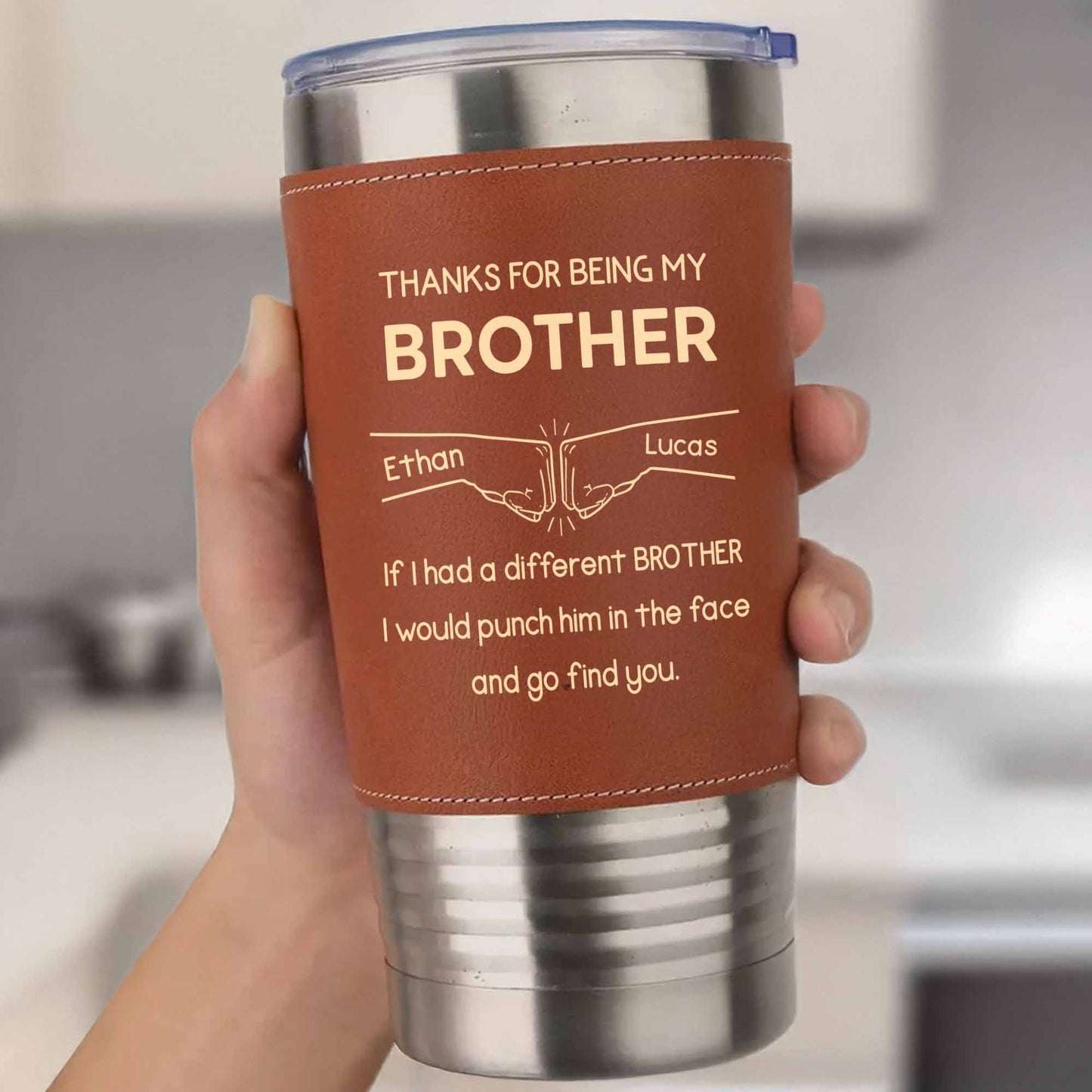 Thanks For Being My Brother, Hands Shaking