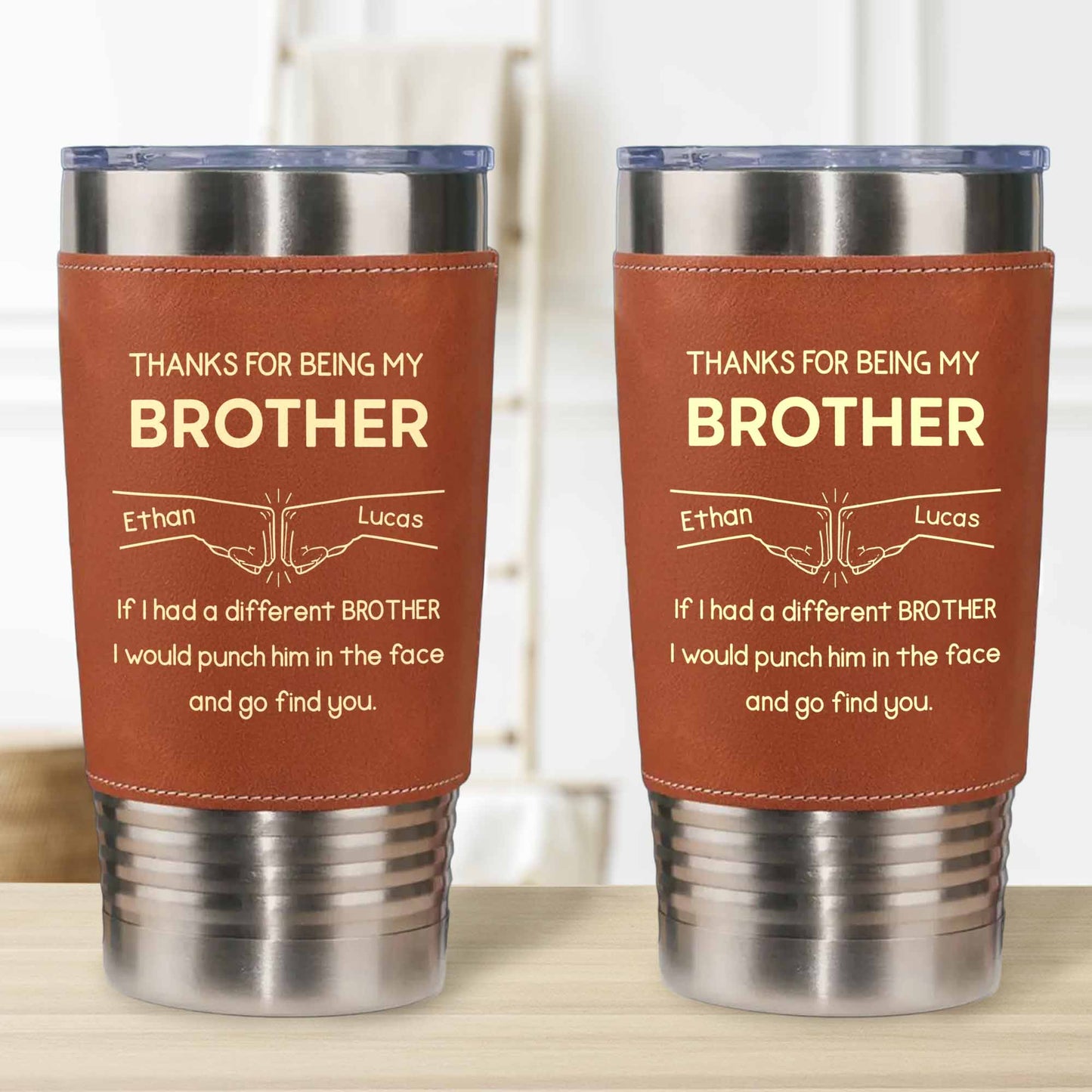 Thanks For Being My Brother, Hands Shaking