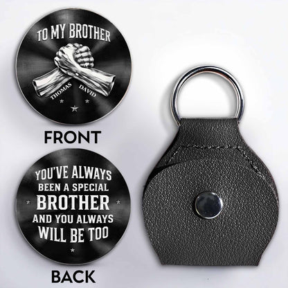 To My Brother, Special Brother Hands Keepsake